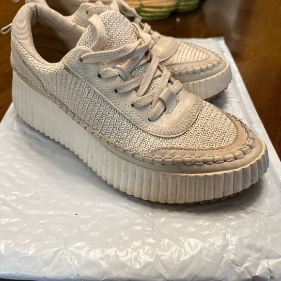 Dolce Vita Shoes - Dolce Vita Cream Chunky Platform Sneakers